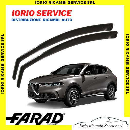 DEFLETTORI ARIA per ALFA ROMEO TONALE DAL 2022 FARAD fumè ANTITURBO ANTIVENTO