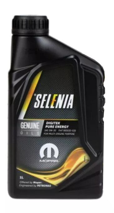 5 LITRI OLIO MOTORE SELENIA DIGITEK 0W30 C2 FIAT 9.55535-GS1 BENZINA EURO 6