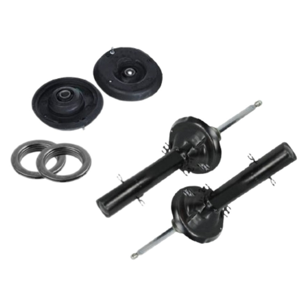 KIT COPPIA AMMORTIZZATORI ANTERIORI REDLINE+ KIT SUPPORTI COMPLETI CITROEN C2 C3