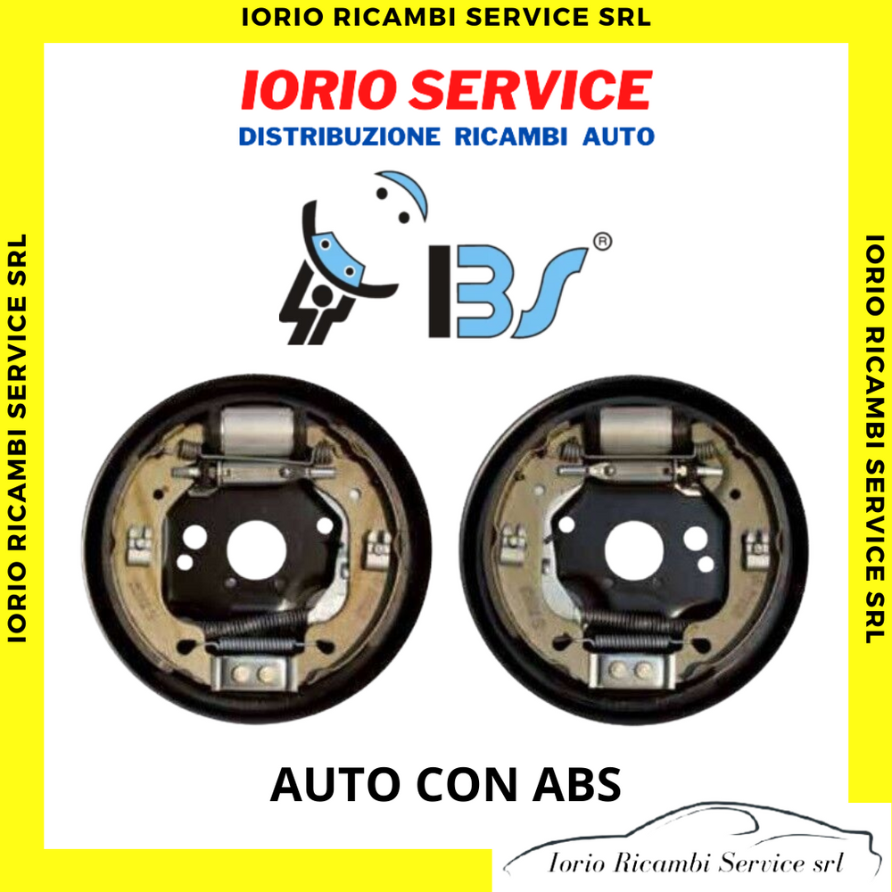 KIT GANASCE + CILINDRETTI FRENI IBS 5002 POST. FIAT NUOVA PUNTO 188 (CON ABS)