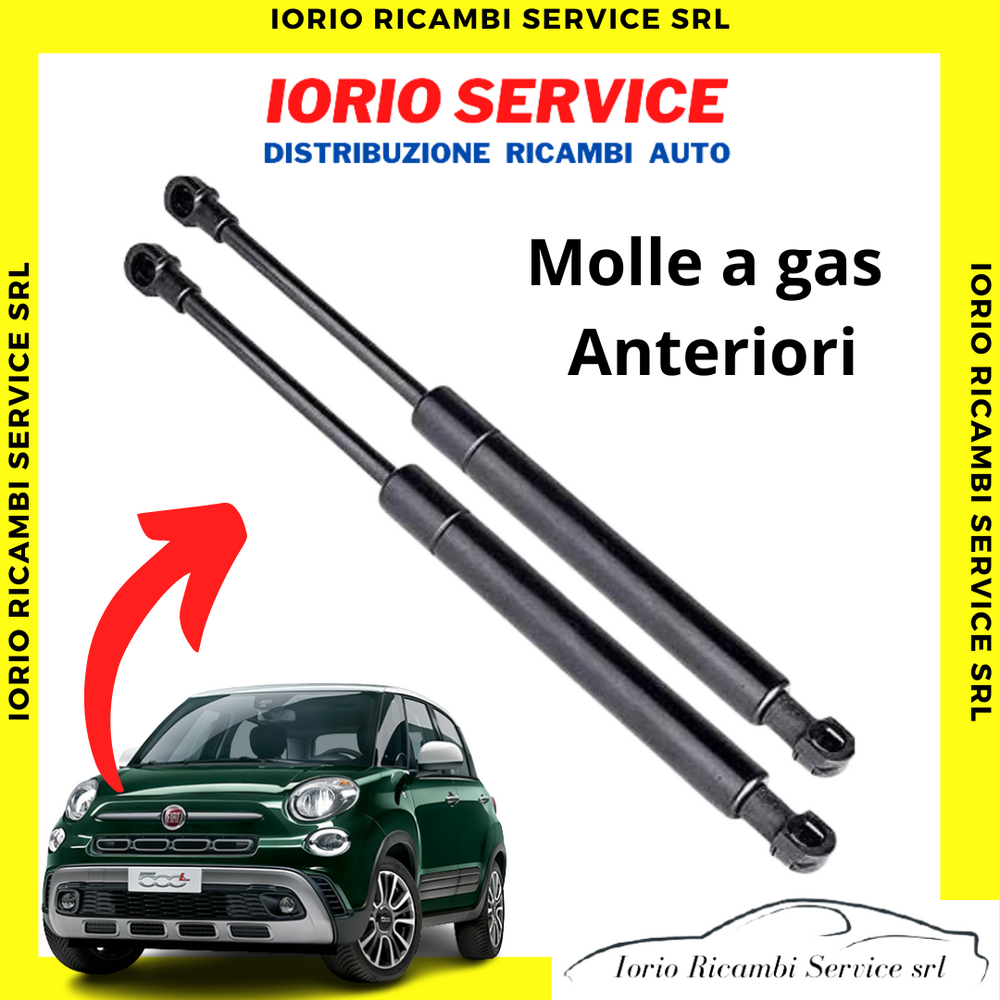 AMMORTIZZATORI MOLLE A GAS PISTONCINI COFANO ANTERIORE 500L  09/2012 al 04/2017