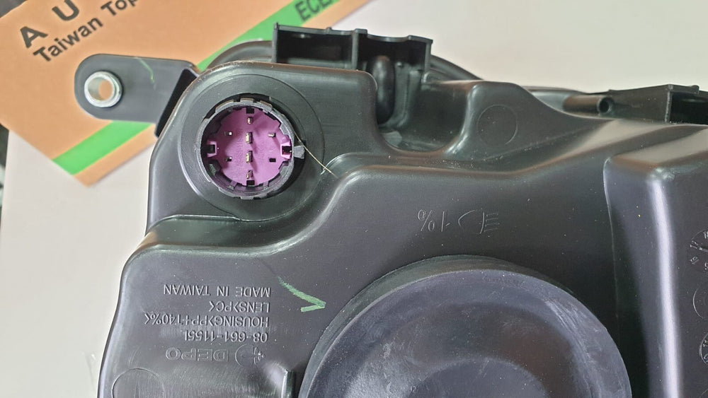 FARO ANTERIORE SUPERIORE SINISTRO FIAT NUOVA 500 2007>2015 FANALE PROIETTORE SX