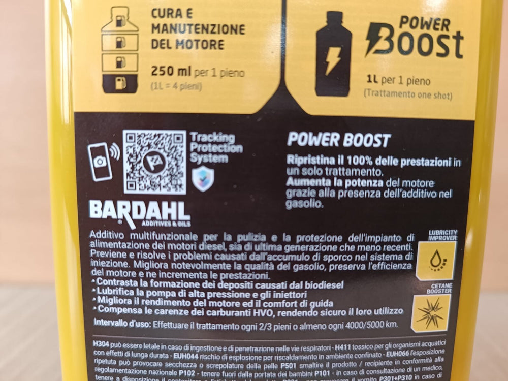 2 LITRI BARDAHL TOP DIESEL TRATTAMENTO PULISCI INIETTORI GASOLIO ADDITIVO