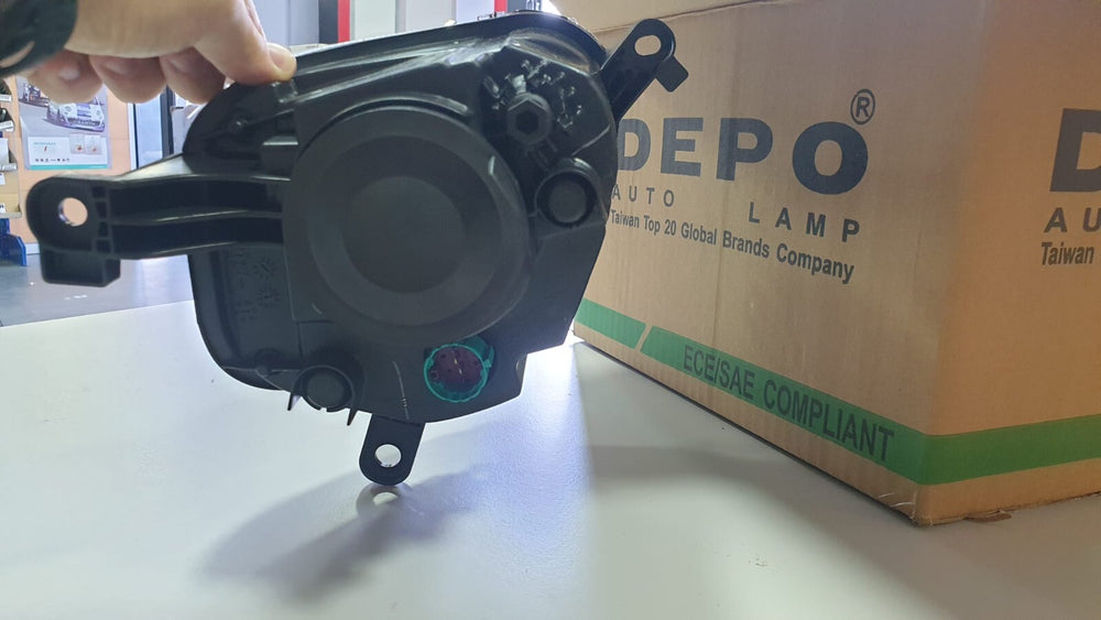 2 FARI FANALI INFERIORI LED DX SX FIAT 500 RESTYLING >2015 REGOLAZIONE MANUALE