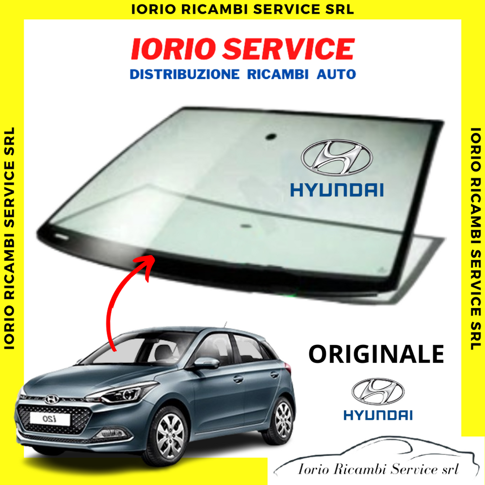 PARABREZZA VETRO ANTERIORE FRONTALE ORIGINALE HYUNDAI PER HYUNDAI I20 -2015/2020