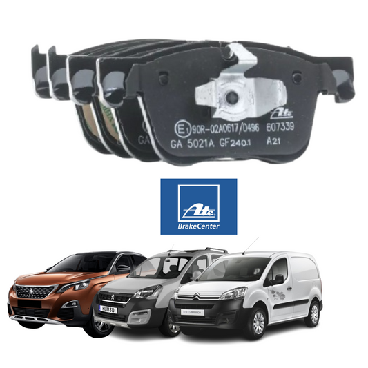 PASTIGLIE FRENI ATE ANTERIORI NUOVA PEUGEOT 3008 II  2016 PARTNER BERLINGO  2018