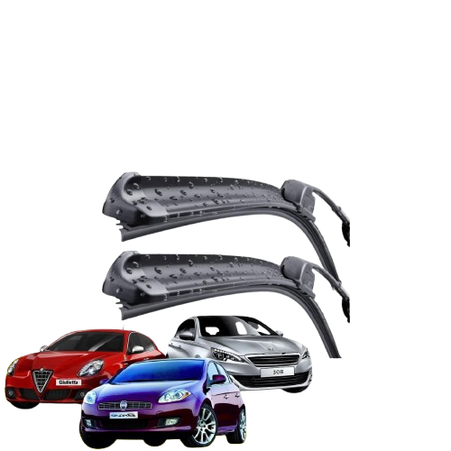 SPAZZOLE TERGICRISTALLO ANT. BOSCH FIAT BRAVO 06 GIULIETTA DELTA 08 P308 D.2013