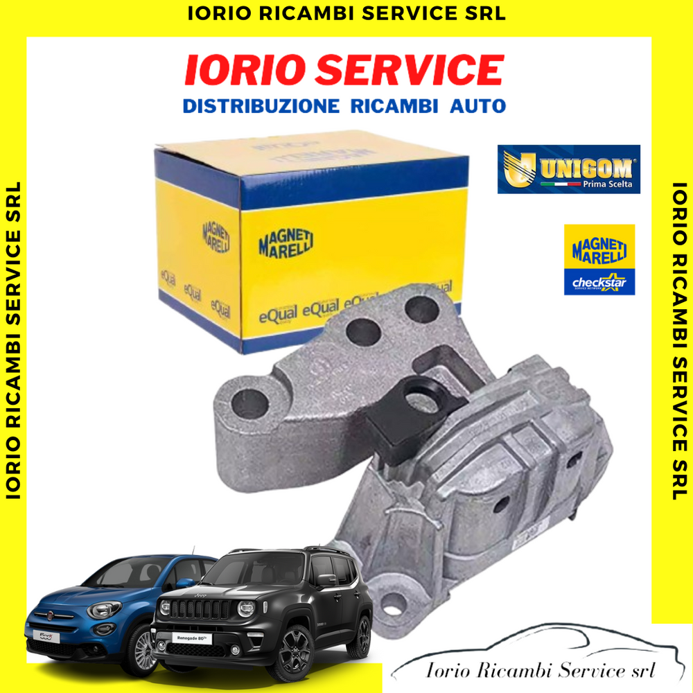 SUPPORTO MOTORE PER JEEP RENEGADE E 500X  1.6 / 2.0 MTJ ANTERIORE DESTRO DISTRIB