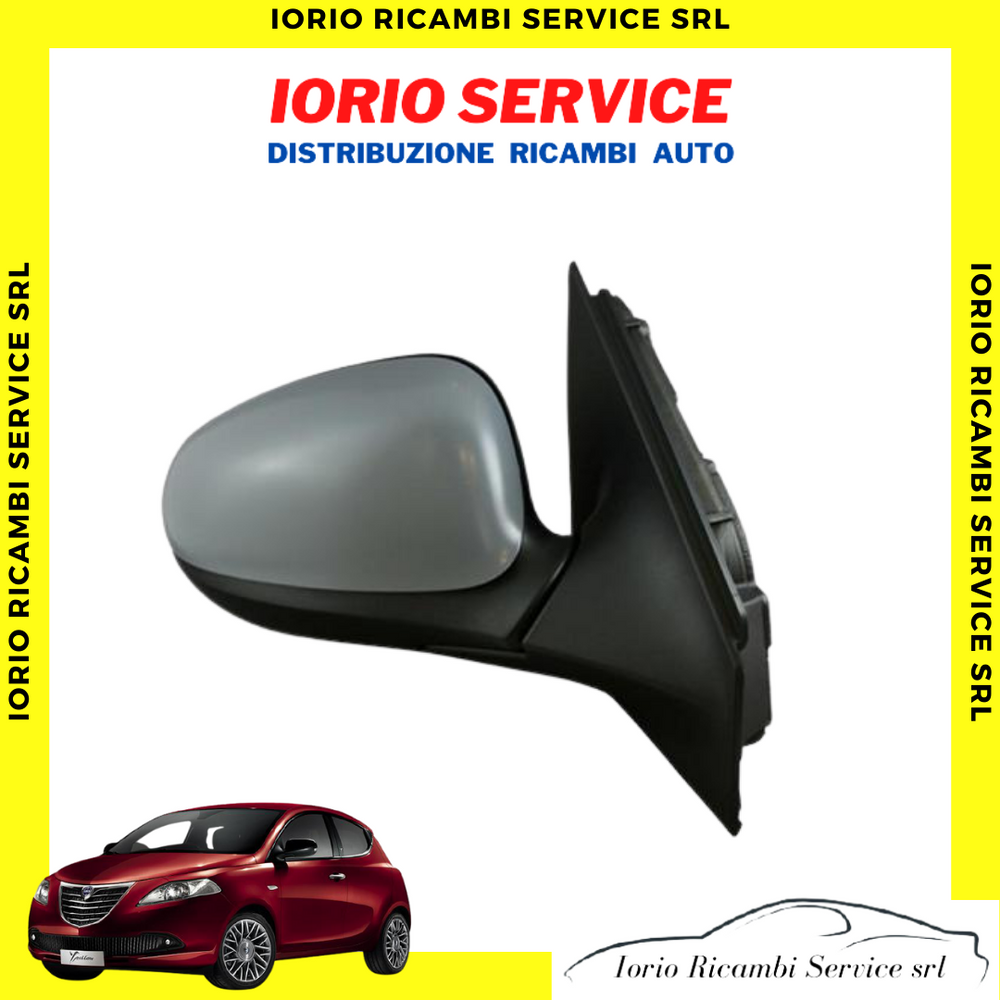 SPECCHIETTO RETROVISORE SX ELETTRICO TERMICO per LANCIA YPSILON 2011> PRIMER