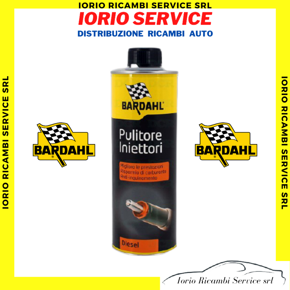 BARDAHL ADDITIVO PULITORE PULIZIA INIETTORI DIESEL 500 ML NUOVA FORMULA 122031