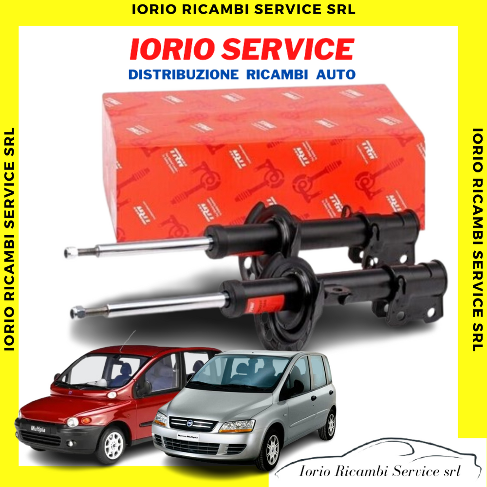 KIT AMMORTIZZATORI ANTERIORI TRW per FIAT MULTIPLA  1.6  BENZINA- 1.9 MULTIJET