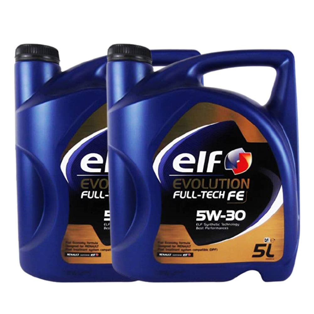 10 LITRI ELF EVOLUTION FULL-TECH FE 5W30 OLIO MOTORE PER RENAULT DPF FAP C4