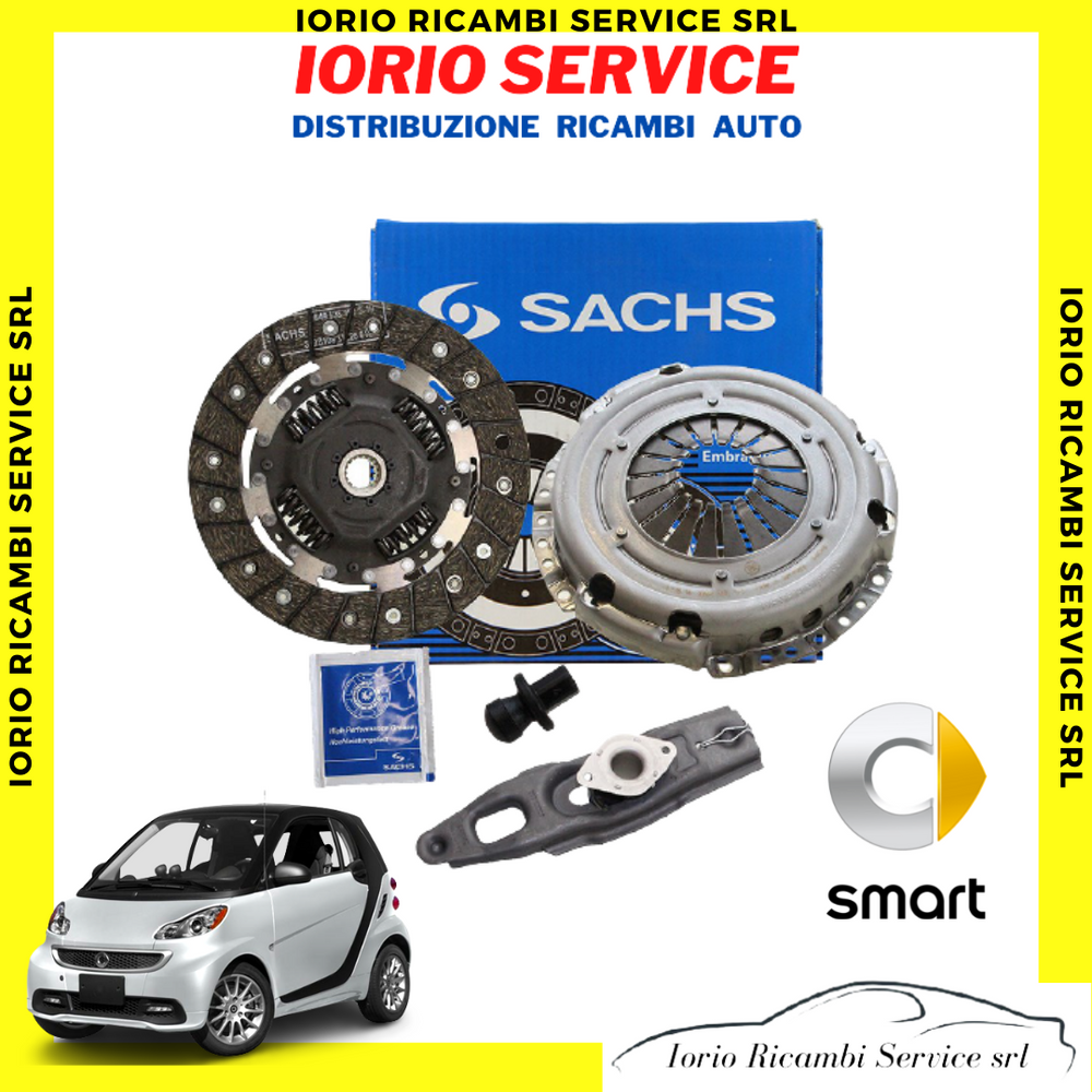 KIT FRIZIONE COMPLETO SACHS ORIGINALE SMART FORTWO 451 2007-2013 BENZINA DIESEL