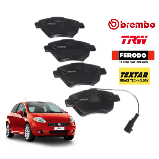 PASTIGLIE FRENI ANTERIORI FIAT GRANDE PUNTO IDEA BENZINA MULTIJET 70-75CV