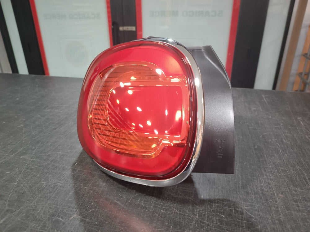 STOP FANALE FANALINO POSTERIORE SINISTRO SX FIAT 500L CORNICE CROMATA DAL 2012