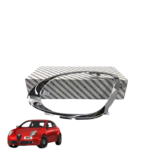 CORNICE ORIGINALE PROIETTORE FARO ANTERIORE DESTRO DX CROMATA ALFA ROMEO MITO