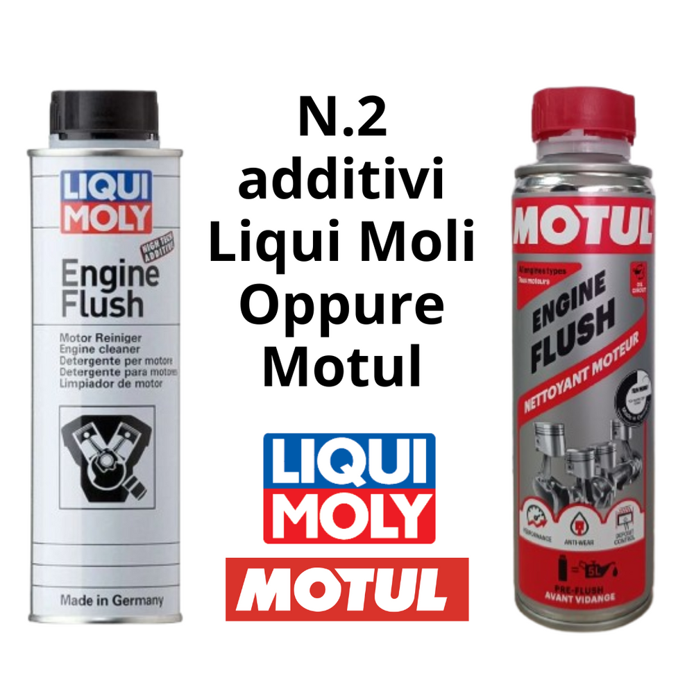 N. 2 ADDITIVI PULIZIA INTERNA CIRCUITO OLIO MOTORE 300 ML LIQUIMOLY OPPURE MOTUL