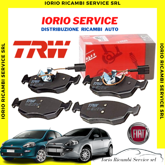 PASTIGLIE FRENI ANTERIORI TRW GRANDE PUNTO EVO PUNTO 199 >2013 BNZ DIESEL