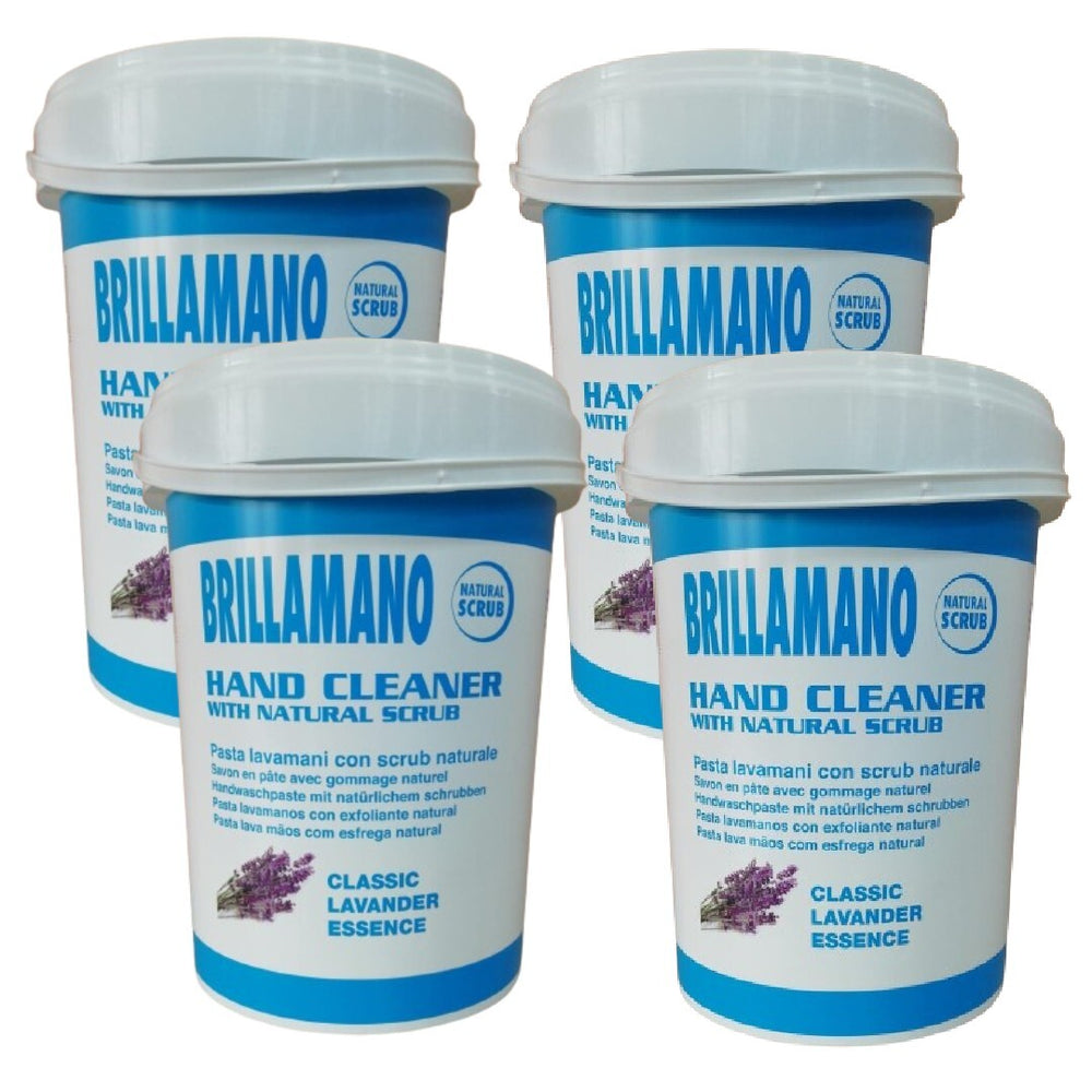 4 CONFEZIONI PASTA LAVAMANI BRILLAMANO DA 4KG SUPERSGRASSANTE ICR MADE IN ITALY