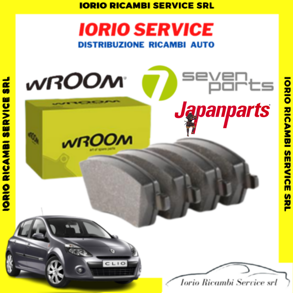 PASTIGLIE FRENI ANTERIORI RENAULT CLIO III 05>14 CLIO IV MODUS NISSAN MICRA K12