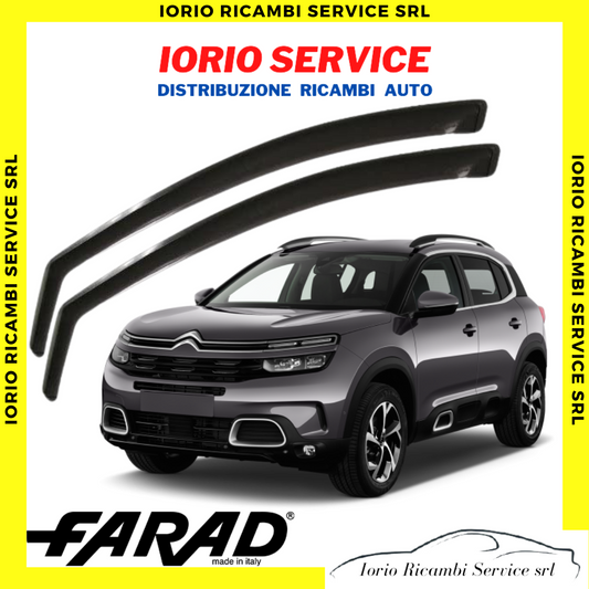 DEFLETTORI ARIA CITROEN C5 AIRCROSS dal 2018   FARAD fumè ANTITURBO ANTIVENTO