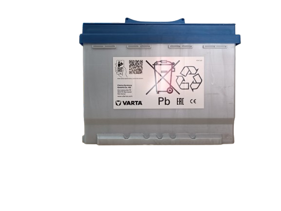 BATTERIA 60 Ah VARTA D24 AUTO 540A POSITIVO A DESTRA (+DX) COD. L2 60P 560408054