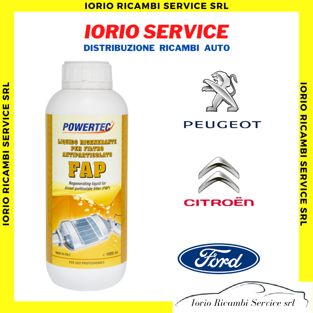 1 LITRO CERINA ADDITIVO FAP PER SACCA FILTRO ANTIPARTICOLATO DPF CITROEN PEUGEOT