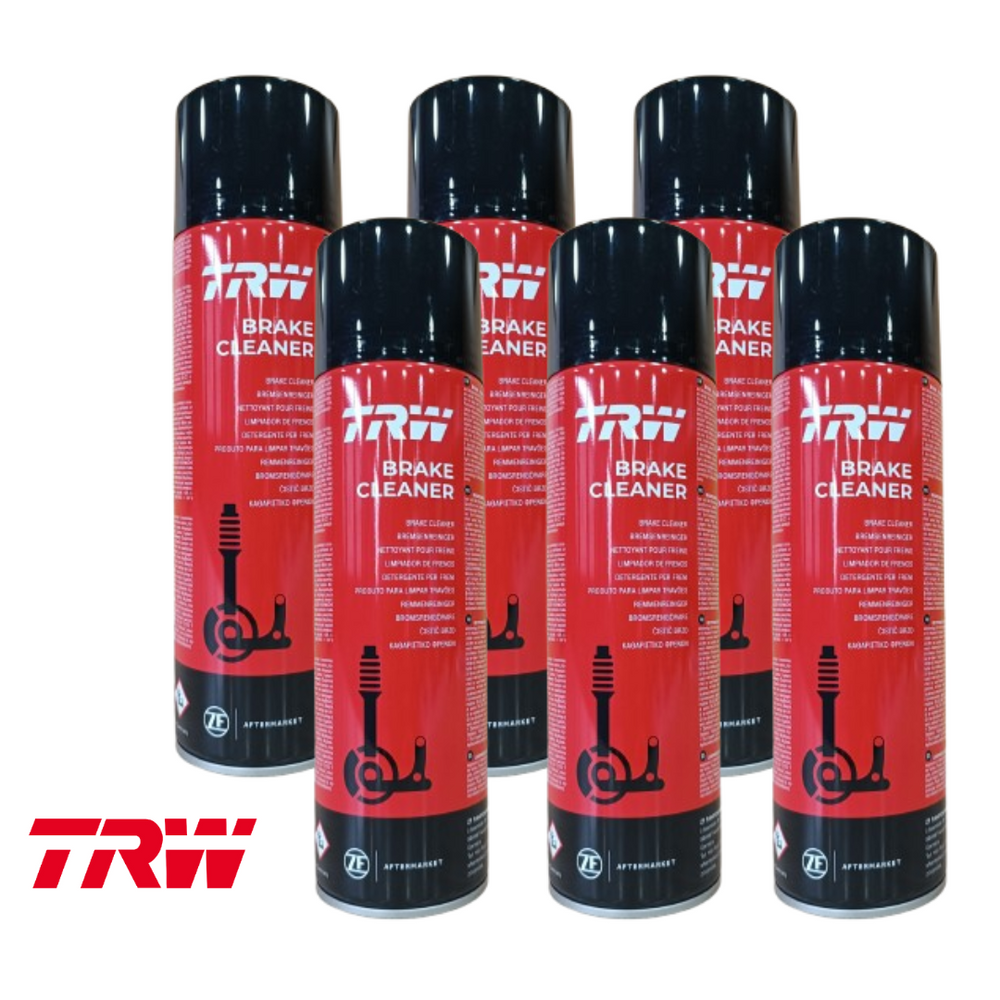 6 PULITORI TRW O MARELLI FRENI FRIZIONI MANUTENZIONE FRENI 500ML BRAKE CLEANER