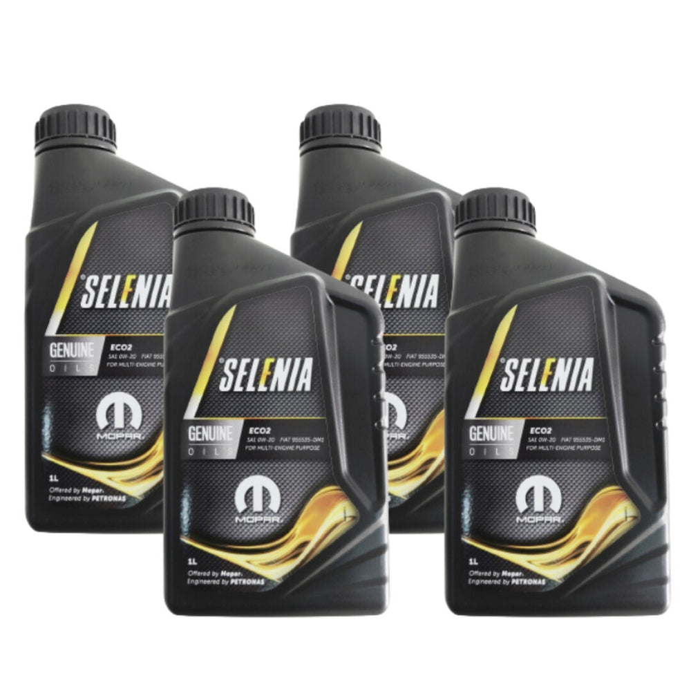 4 LITRI OLIO SELENIA ECO2 0W20 ACEA C5 9.55535-DM1 MOTORE FIREFLY MILD HYBRID E6