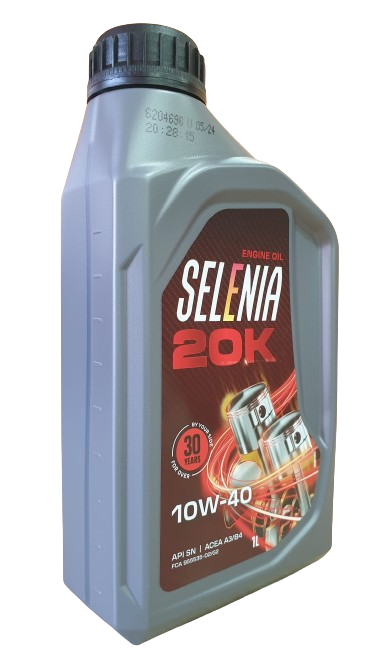 4 LITRI OLIO MOTORE SELENIA 20K 10W40 A3/B3 FIAT 9.55535-G2 MOTORI BENZINA E3 E4