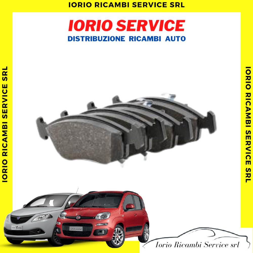 PASTIGLIE FRENI ANTERIORI PATTINI FIAT PANDA 312 LANCIA YPSILON 312 DAL 2012