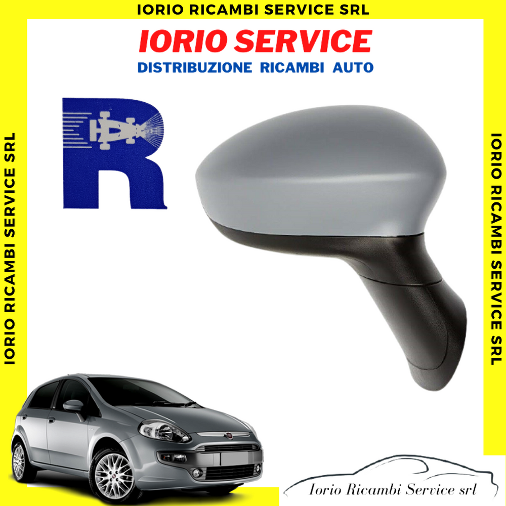 SPECCHIETTO TERMICO FIAT GRANDE PUNTO EVO DESTRO COMPLETO ELETTRICO PRIMER C/S