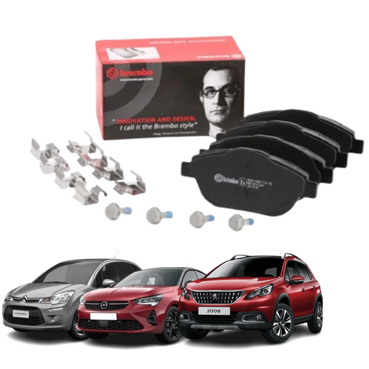 PASTIGLIE FRENI ANTERIORI BREMBO P61103 PEUGEOT 2008 208 II >2019 OPEL CORSA F