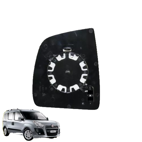 PIASTRA SPECCHIO DESTRO CON VETRO FIAT DOBLO 2010> OPEL COMBO 2012> SPECCHIETTO