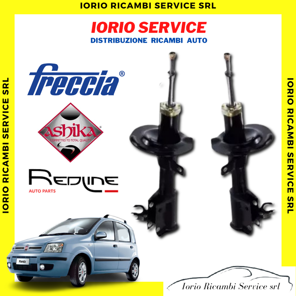 KIT 2 AMMORTIZZATORI ANTERIORI FIAT PANDA 169 Dal 2003/2011 (NO METANO E NO 4X4)