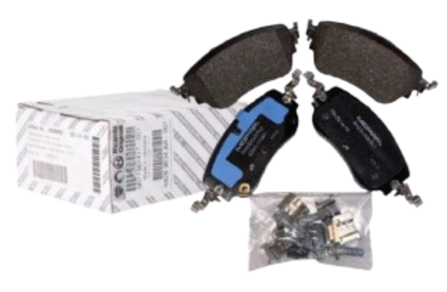 KIT PATTINI PASTIGLIE FRENO ANTERIORI ORIGINALI FIAT 500 / 500E ELEKTRO
