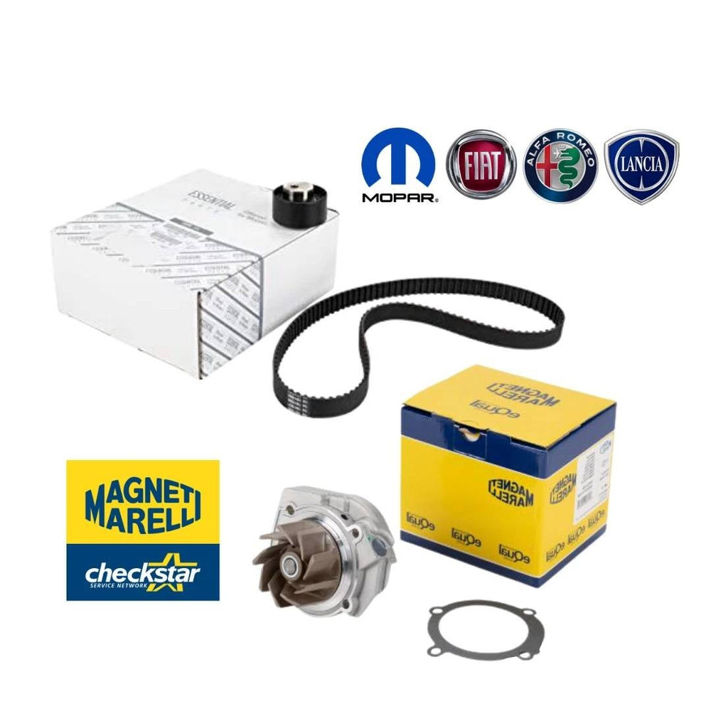 KIT CINGHIA DISTRIBUZIONE FIAT + POMPA ACQUA MARELLI Punto 1.2 STILO ALFA LANCIA