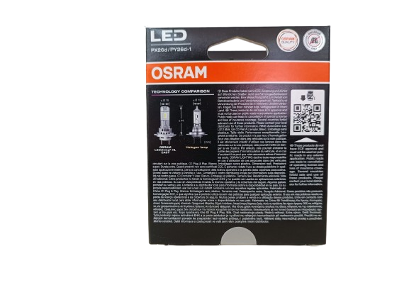 KIT 2 LAMPADE OSRAM H7 H18 LED GEN.2 6000K LUCE BIANCA NO ADATTATORI