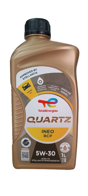 4 LT TOTAL QUARTZ INEO RCP OLIO MOTORE 5W30 ACEA C3 API SN PLUS - PFW 9.555.5/03