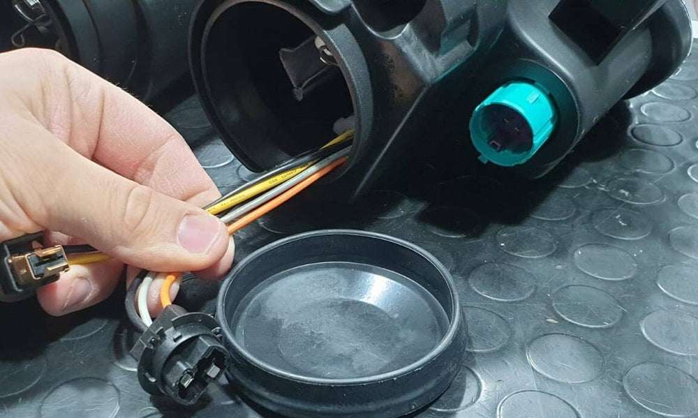 FARO INFERIORE SINISTRO FIAT 500 2007>2015 FANALE PROIETTORE LUCE DI POSIZIONE