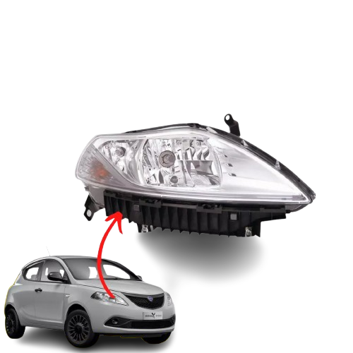 FARO DESTRO DX ANTERIORE LANCIA YPSILON 312 D. 2011 PROIETTORE FANALE ( NO LED )