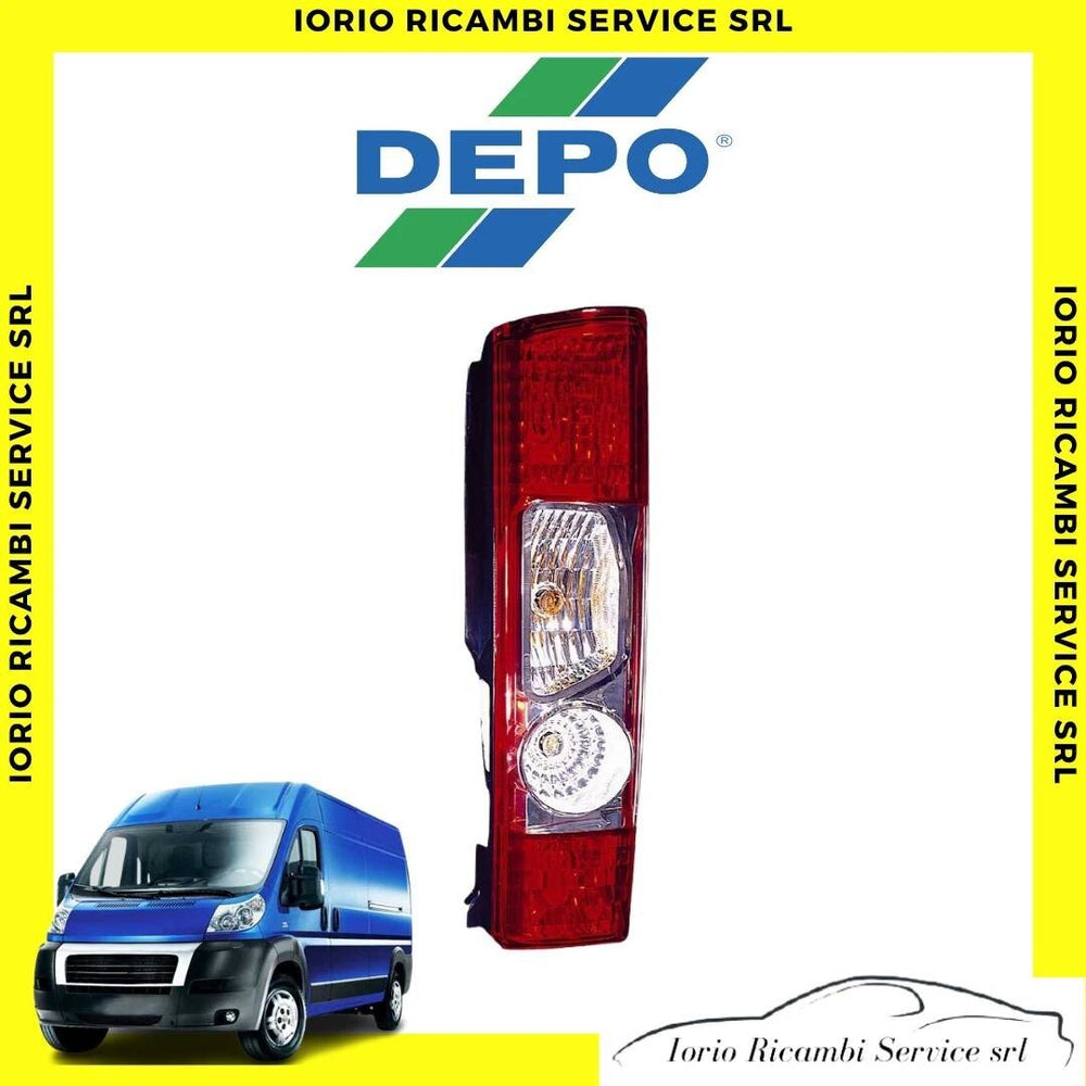 FARO POSTERIORE FIAT DUCATO CITROEN JUMPER PEUGEOT BOXER 2006-2014 DESTRO FANALE