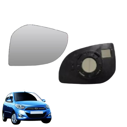 PIASTRA +VETRO SPECCHIO SINISTRO SX HYUNDAI I10 2011 a 2013 e I20 2009 a 04/2012