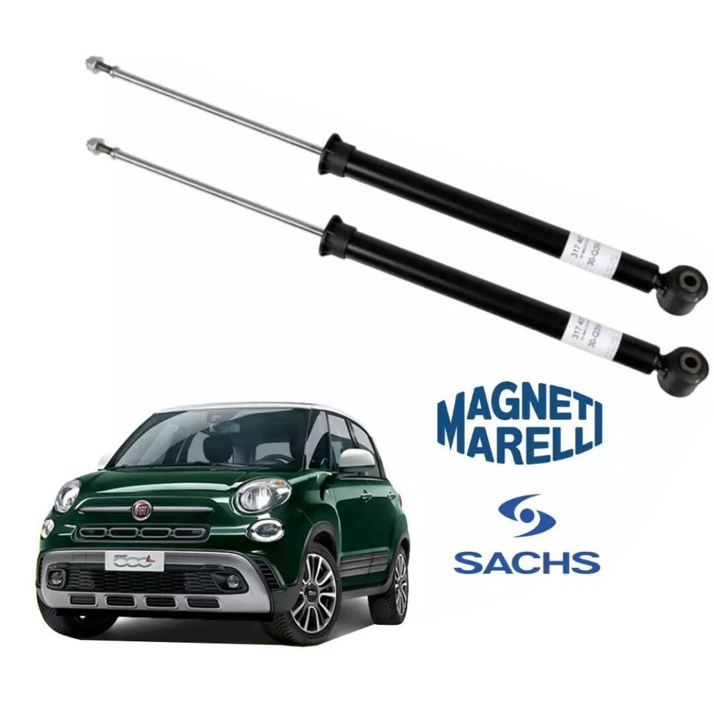 KIT 2 AMMORTIZZATORI POSTERIORI DX SX FIAT 500L