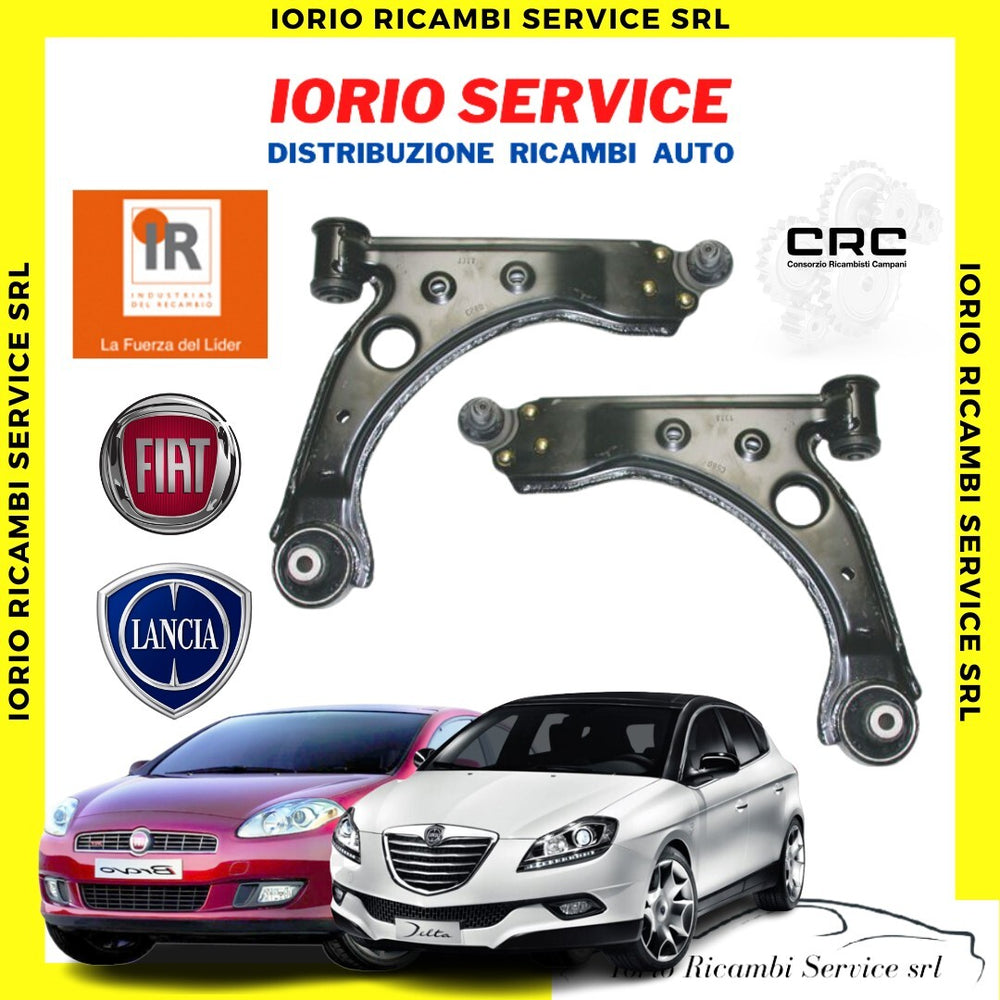 2 BRACCI OSCILLANTI FIAT BRAVO DAL 2007 LANCIA DELTA DAL 2008 (NON FARI XENO)