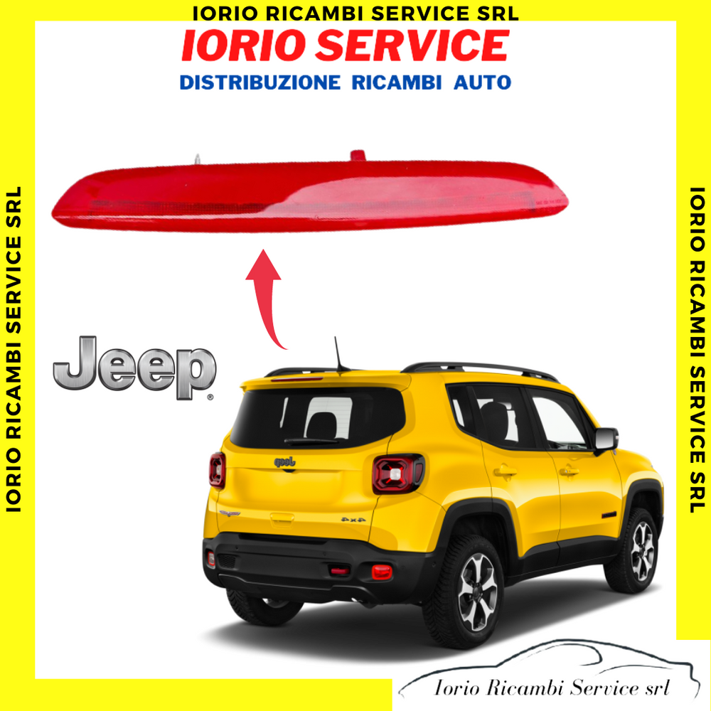FANALE POSTERIORE TERZO STOP JEEP RENEGADE 2014 MOPAR ORIGINALE JEEP 51953596