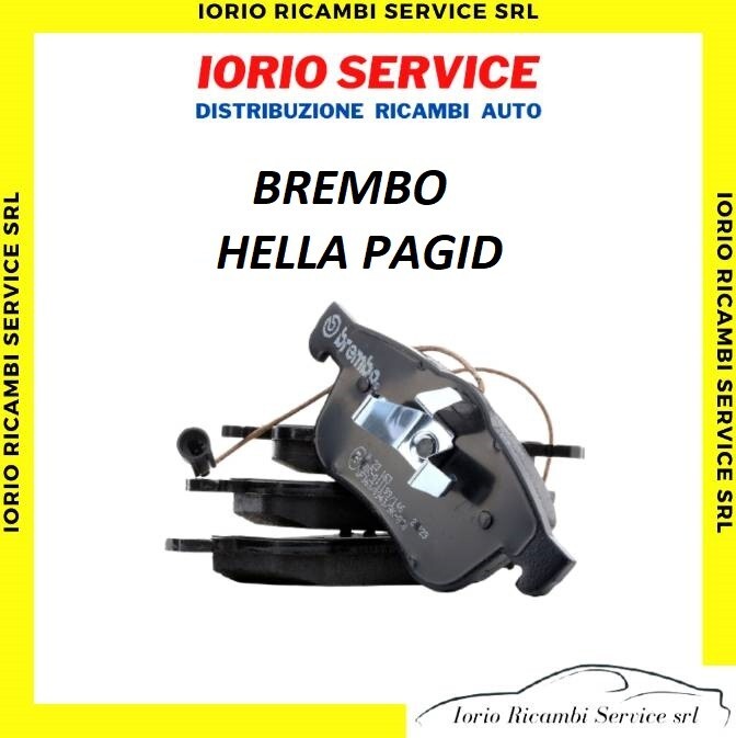 PASTIGLIE FRENI BREMBO ANTERIORI per FIAT DOBLO LANCIA DELTA