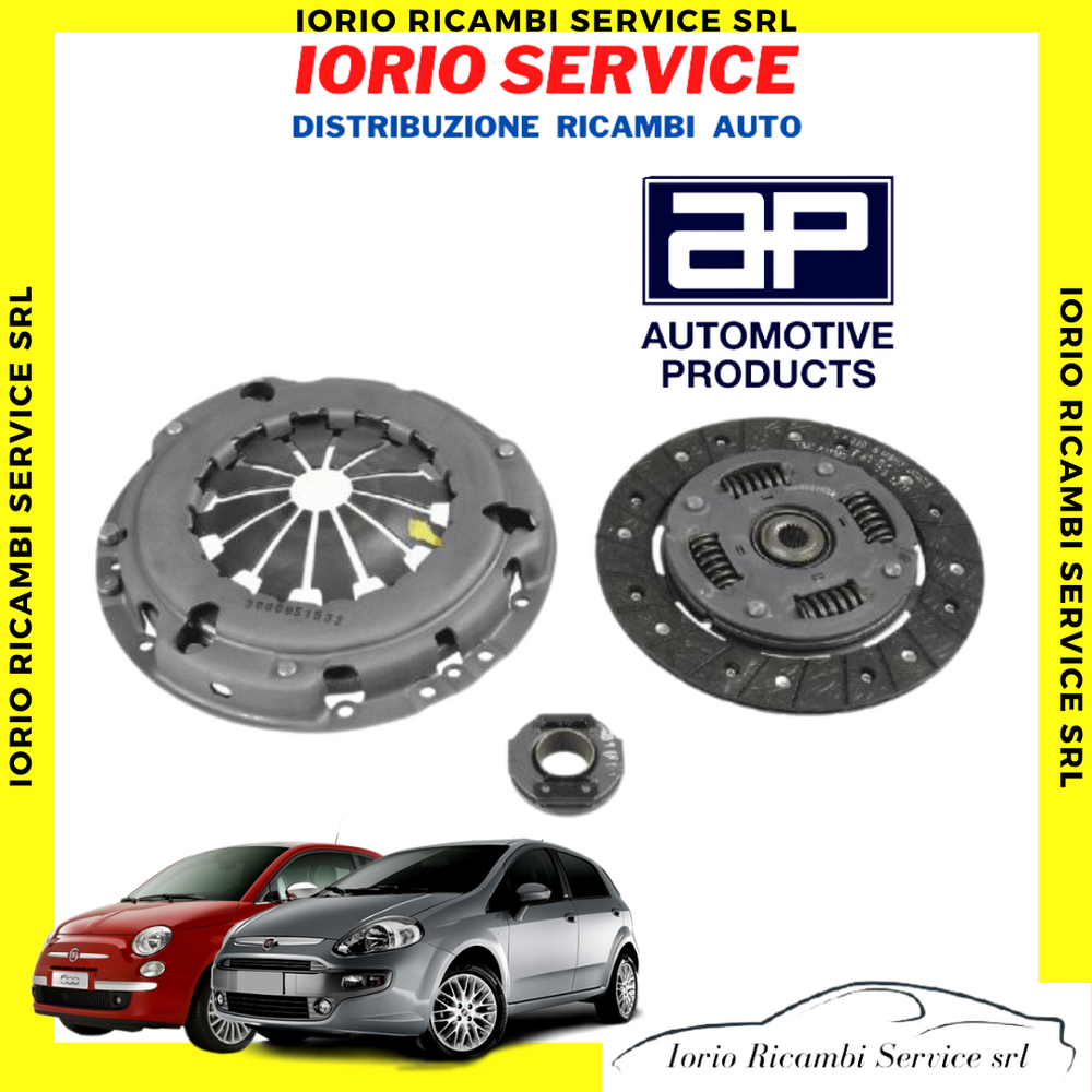 KIT FRIZIONE KT90293 FIAT 500 PANDA 169 LANCIA YPSILON 12 14 BZ MJT 13 MJT *200*