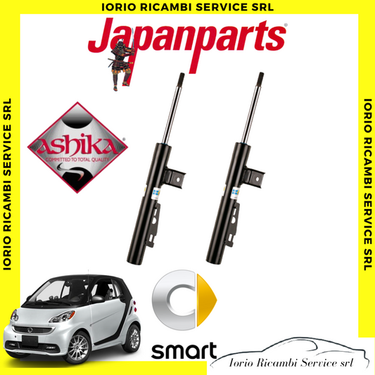 KIT COPPIA AMMORTIZZATORI ANTERIORI per SMART FORTWO 451 DAL 2007 AL 2013