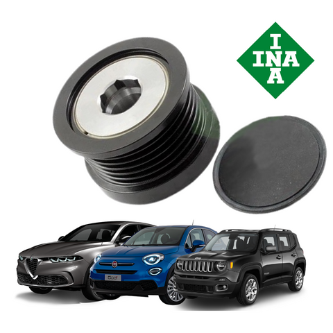 PULEGGIA ALTERNATORE FRIZIONATA INA PER ALFA ROMEO/FIAT/FORD/JEEP/MAZDA/VOLVO 3